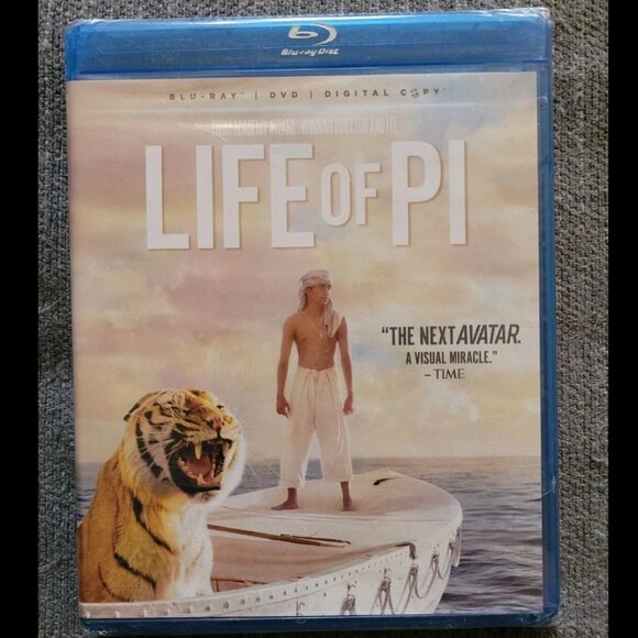 🐯 SEALED Life of Pi (Blu-Ray + DVD + Digital, 2013) 2-Disc Set Widescreen - Picture 1 of 11